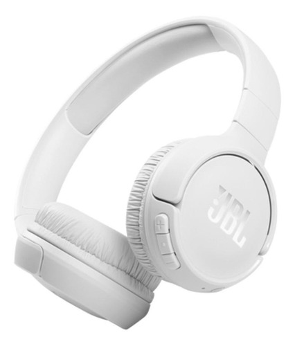 Imagem 1 de 4 de Fone de ouvido on-ear sem fio JBL Tune 510BT branco