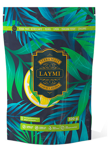 Yerba Mate Refrescante Doypack | 320 Gr. Laymi