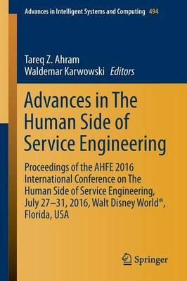 Libro Advances In The Human Side Of Service Engineering :...