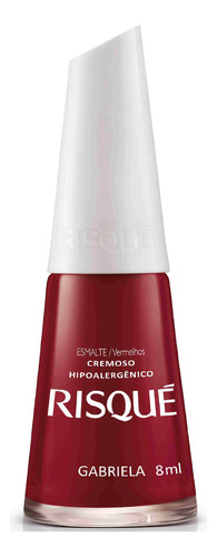 Esmalte cremoso Risqué Gabriela Color 8ml 1 unidade