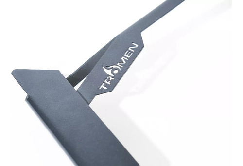 Juego Kit Para Asador Tromen Gourmet Atizador - Pala - Limpiador - Colgante Acero Inoxidable.