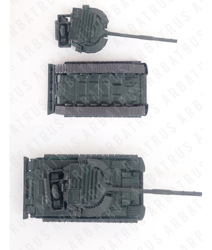 T-80 Bvm Escala 1/72 Arbatrus Verde Oscuro
