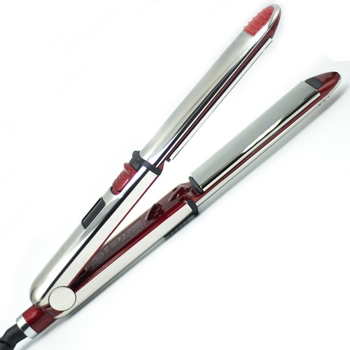 Salon Beauty Plancha 2 En 1 Profesional Nano Titanio Rizar