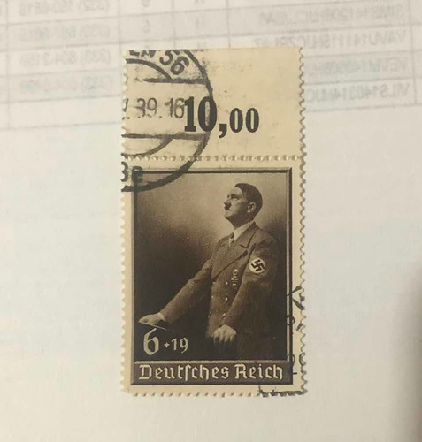 Alemania Segunda Guerra Mundial Timbre Postal