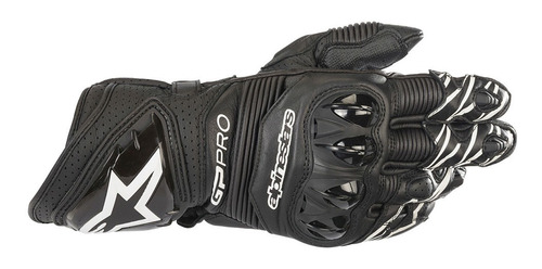 Guantes de piel para moto Alpinestars Gppro R3 Sport Speed, color negro, talla XL/GG