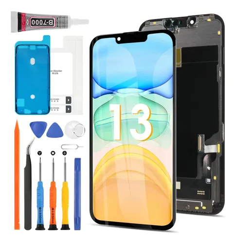 Batterie IPhone 13 Remplacement – 3227 MAh A2655, Compatible Modèles A2633, A2482, Etc. | Avec Kit D’outils, Neuve Et Testée - 13