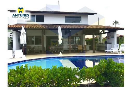 Imagem 1 de 22 de Vendo Casa Em Muro Alto Com 300m² No Privê Baía Do Cupe - Cs-0001