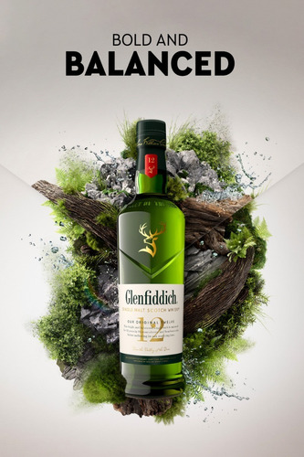 Whisky Glenfiddich 12 Años 750ml