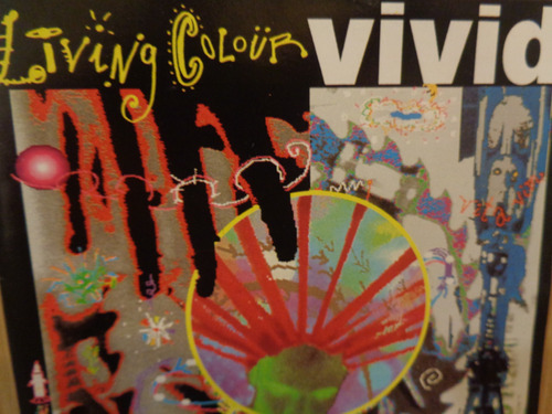 Living Colour Vivid Cd Usa + Ticket De Época Heavy Rock 