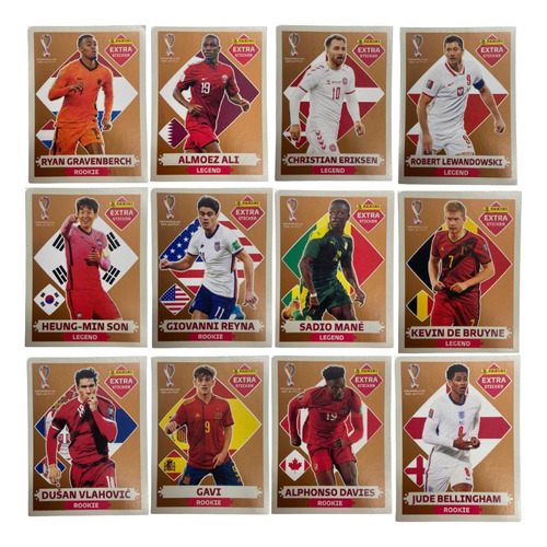 Figurita Extra Qatar 2022 - Bronce - Original Panini 