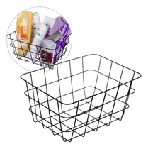 Comprar Canasto Organizador Hierro Metal Cesto Organizacion Hogar