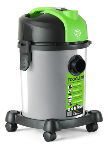 Aspirador De Pó E Liquidos Tambor Ipc Ecoclean Lite 18l 127v