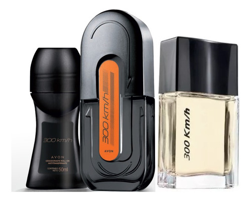 Set X3 Perfume Hombre 300 Km/h - L a $62900