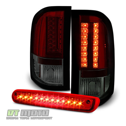 Par Micas Negro Led Gmc Sierra 3500 Hd Sle 2014 6.6l