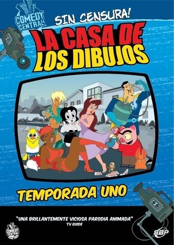 La Casa De Los Dibujos Temporada 1 Pelicula 2 Dvd Original 