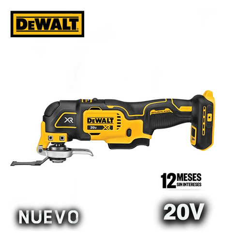 Dewalt Multi Tool Xr 20 Maquina Sola Dcs356