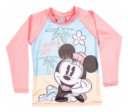 Remera Proteccion Uv50 Original De Disney