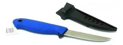 Cuchillo Mustad Filetear Acero Inox. Hoja 10 Cm Original