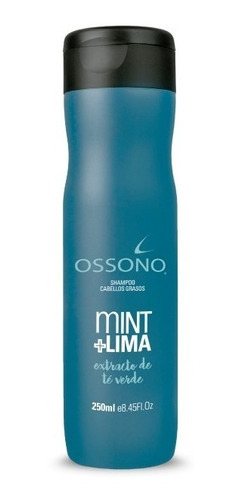 Shampoo Cabellos Grasos Ossono Mint+lima X 250 Ml