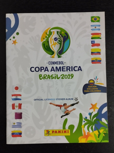Album Copa America 20190 Nuevo Vacio Pasta Blanda