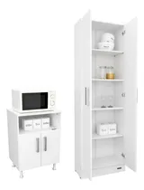 Comprar Combo Mosconi Despensero 1,80 Mts + Porta Microondas Express