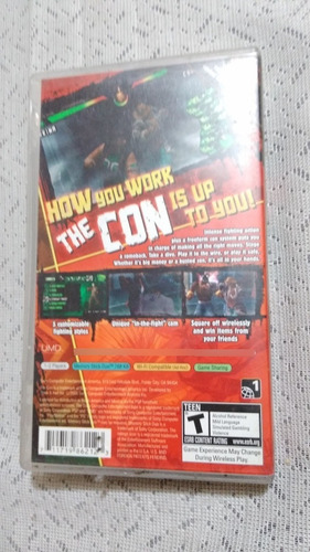 Psp The Con (no Def Jam, Marvel,megaman, Castlevania) (Usado)