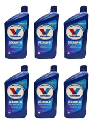 6 Pz Aceite Sintetico Transmision Autom Valvoline Dexron Vi