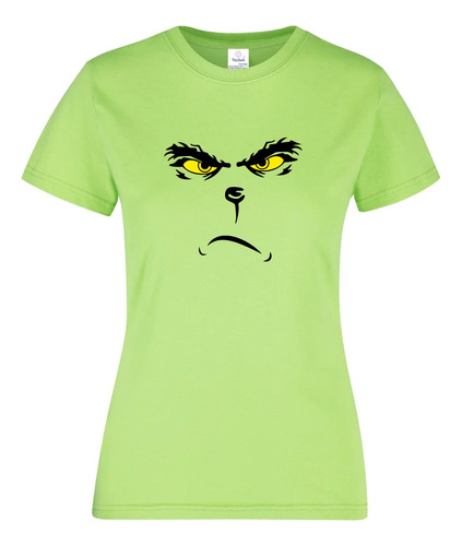 Playeras Para Hombre O Mujer Navideña 1 Pza Grinch Furioso