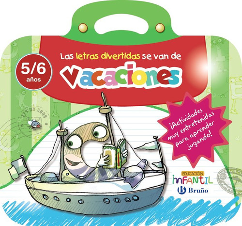 Libro Las Letras Divertidas Se Van De Vacaciones 5 Aã±os