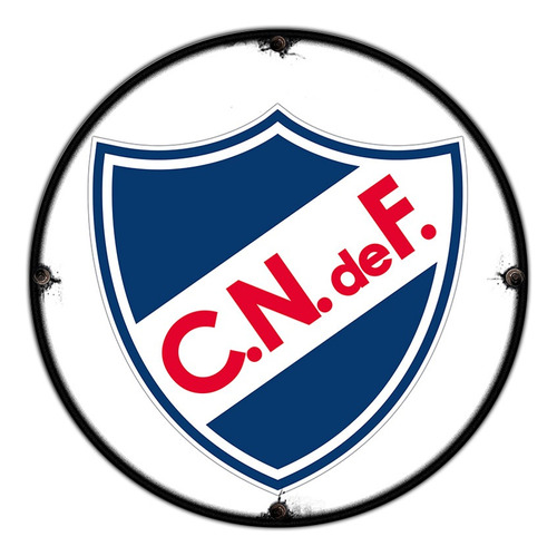 #752 - Cuadro Decorativo - Nacional Uruguay Fútbol No Chapa 