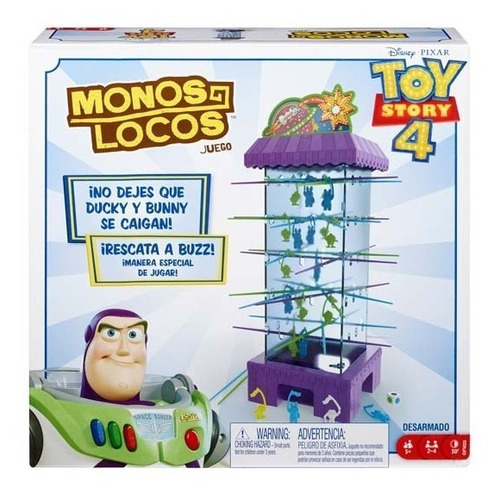 Monos Locos Toy Story 4 Original Mattel Juego De Mesa Disney