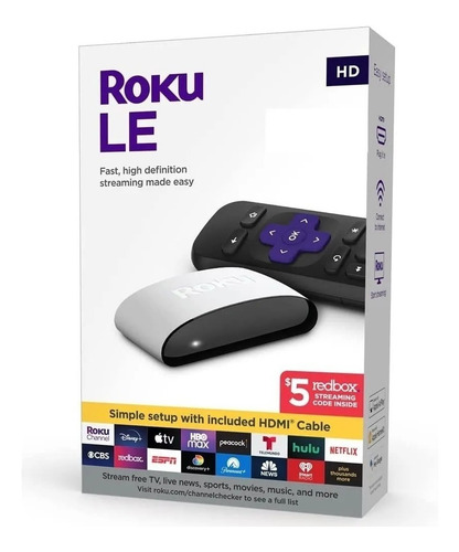 Imagen 2 de 6 de Roku Le 3930s3 Hd1080p Hdmi