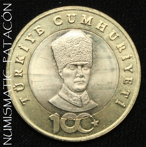 Moneda Turquia 5 Liras Turcas 2023 - Sin Circular