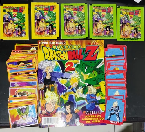 Album Figurinhas Bond Chicle Dragon Ball Z Saga Cell Raro - Escorrega o  Preço