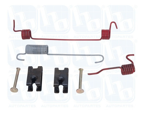 Kit Para Freno De Tambor Para Ford Focus 01-10 Trasera