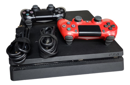 Sony Playstation 4 Slim 500gb Color  Negro Azabache