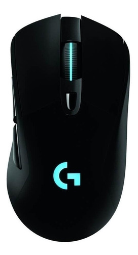 Imagen 1 de 2 de Mouse gamer de juego recargable Logitech  G Series Lightspeed Hero G703 negro