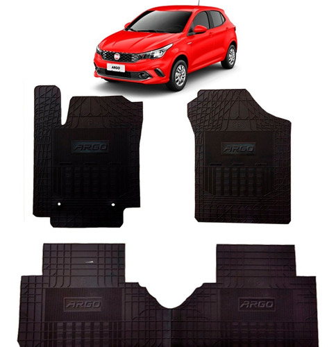 Kit De Tapete Interno Fiat Argo 2017 2018 2019