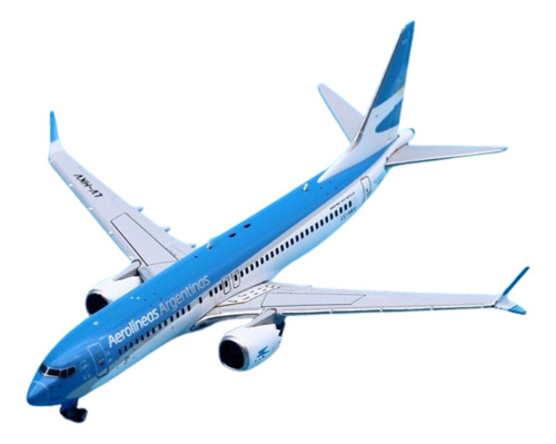 Miniatura Avião Boeing 737 Max 8 Aerolineas Argentinas