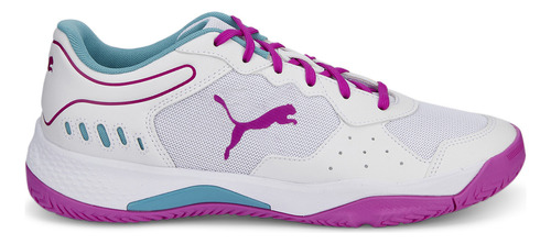 Zapatillas Puma Solarcourt Rct Mujer Padel Blanco