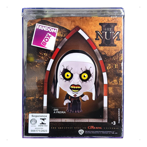 Boneco A Freira Filme Terror Pop Fandom Box Lider Brinquedo