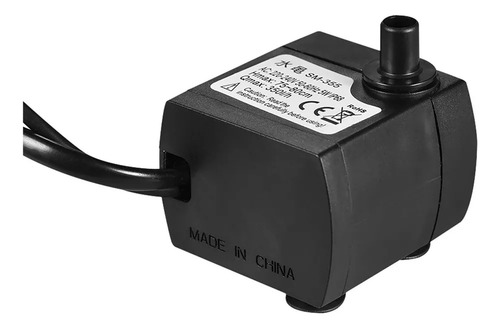 Bomba De Agua Sumergible De 350 L/h Y 5 W Con 4 Luces Led Ul