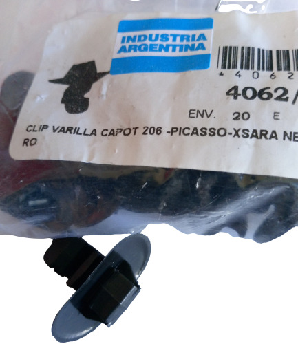 Clip Varillia Capot Peugeot 206 Picasso Xsara Argentina