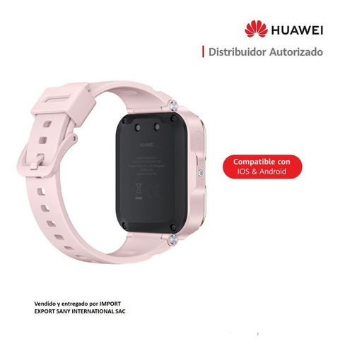 Imagen 4 de 4 de Smartwatch Huawei Watch Kids 4 Pro 8gb Rom Rosado