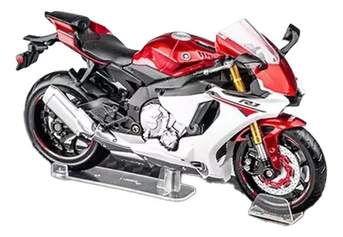 A 1:12 Con Base, Yamaha Yzf R1 Miniatura-c A