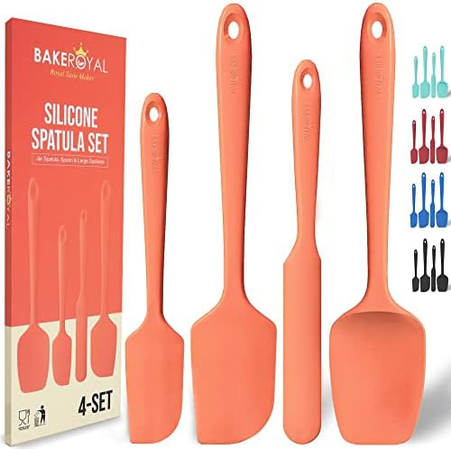 Juego De Espátulas De Silicona 4 Espátulas De Goma De Sili