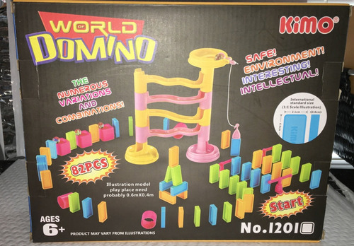 Juego De Domino Kimo Dworld 82 Piezas