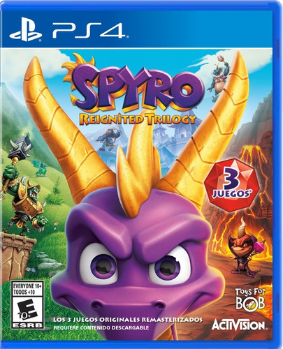 Spyro Reignited Trilogy  Standard Edition Activision PS4 Físico