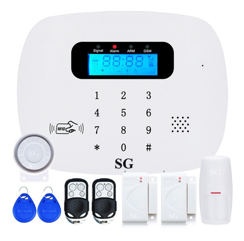 Alarma Touch Gsm 3s Seguridad Inalambrica App Casa Vecinal