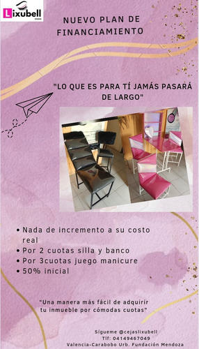 Imagen 6 de 6 de Mobiliarios Para Depilación Uñas Todo Para Tu Salón D Bellez